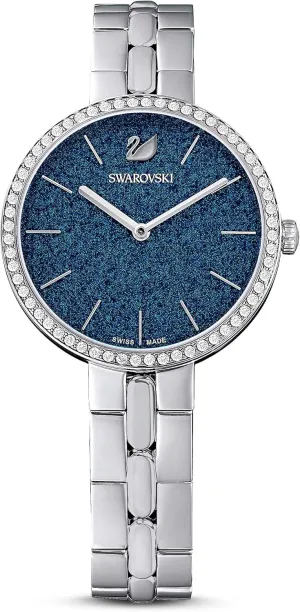 Swarovski Cosmopolitan Crystal Watch, Clear Crystals, Rose Gold Tone Finish, Swiss Made, Part of The Cosmopolitan Watch Collection