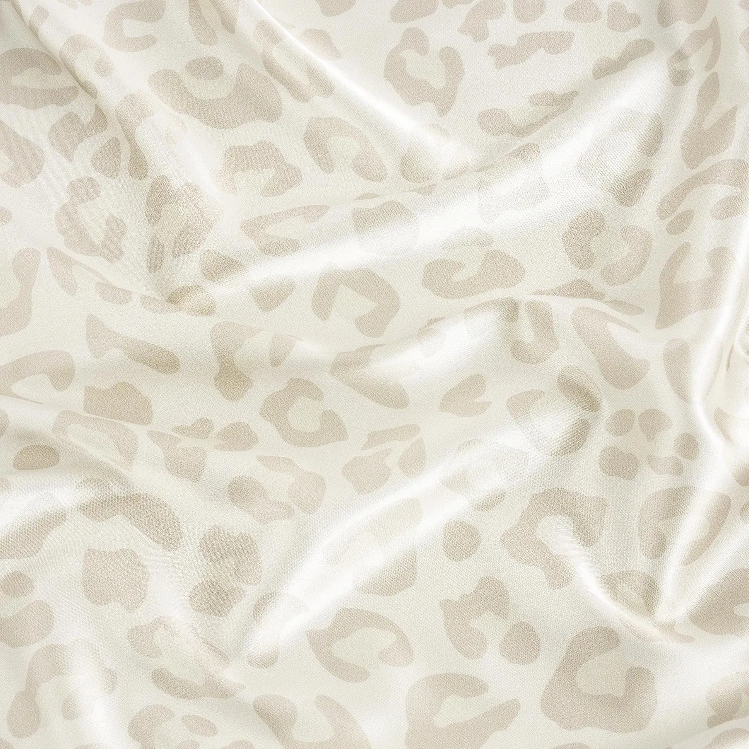Sweet Jojo Designs Gold and Taupe Satin Luxury Cheetah Print Hair Skin Body Pillow Cover Case Accent Decorative Couch Long Lumbar Throw Zipper 54x20 Bedroom Living Room Decor Dorm Soft Silky Shiny