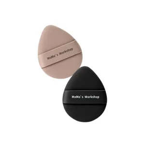 Tatami, powder puff, foundation liquid, beauty egg, Super soft, one black, one brown *2 pieces