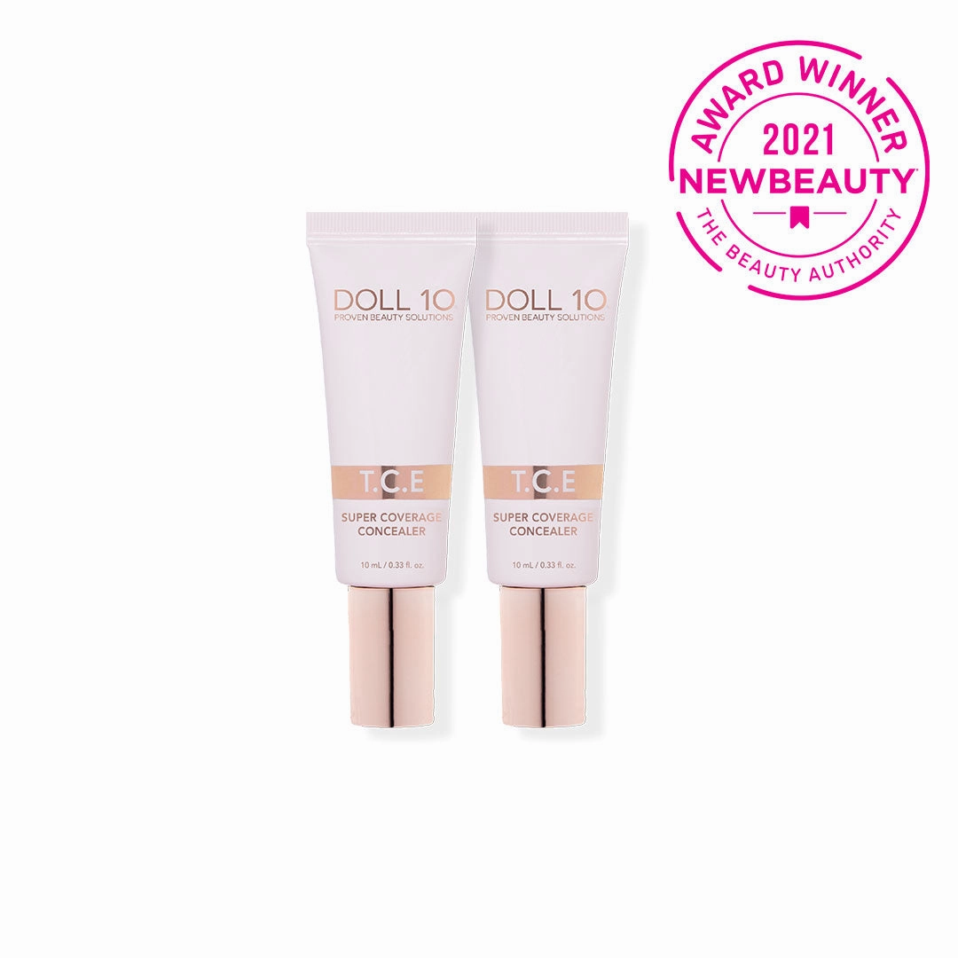 TCE Super Coverage Treatment Concealer Duo