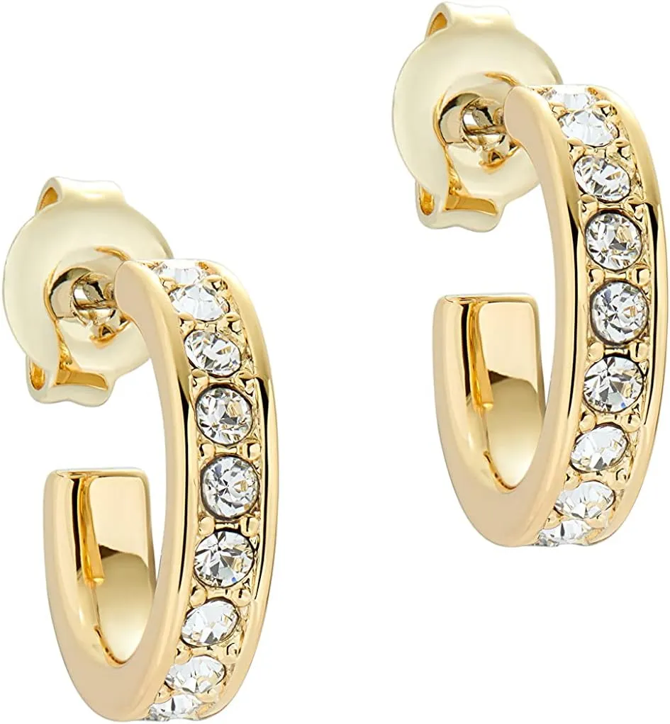 Ted Baker Seenita Nano Hoop Huggie Earrings - Rose Gold, Gold or Silver Tone Options