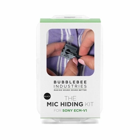 The Mic Hiding Kit for Sony ECM-V1, Black