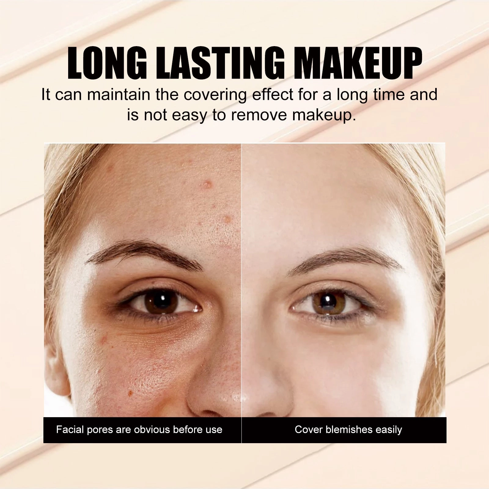 Three-Color Concealer, Natural Cover Dark Black Rim Of The Eye Spots Blain To Imprint Carry Bright Color Of Skin Concealer