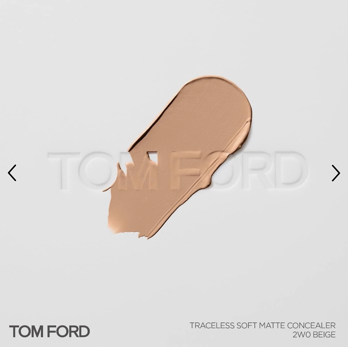 Tom Ford Traceless Soft Matte Concealer - 2W0 Beige - Light-Medium Skin With Yellow Undertones