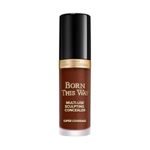 Too Faced Born This Way Super Coverage Multi-Use Concealer | Full Coverage, Oil Free, Long Lasting   Hydrating