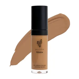 TOUCH Skin Solution Concealer | Chiffon | Full-Coverage & Long-Lasting Wear | Nourishing Formula with Caffeine, Vitamin E & Hyaluronic Acid | Seamless Matte Finish