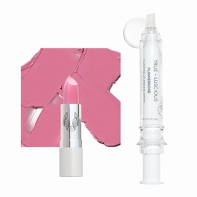 True   Luscious Super Moisture Lipstick Shade: Temptation & Flowerdose Lip & Eye Serum.
