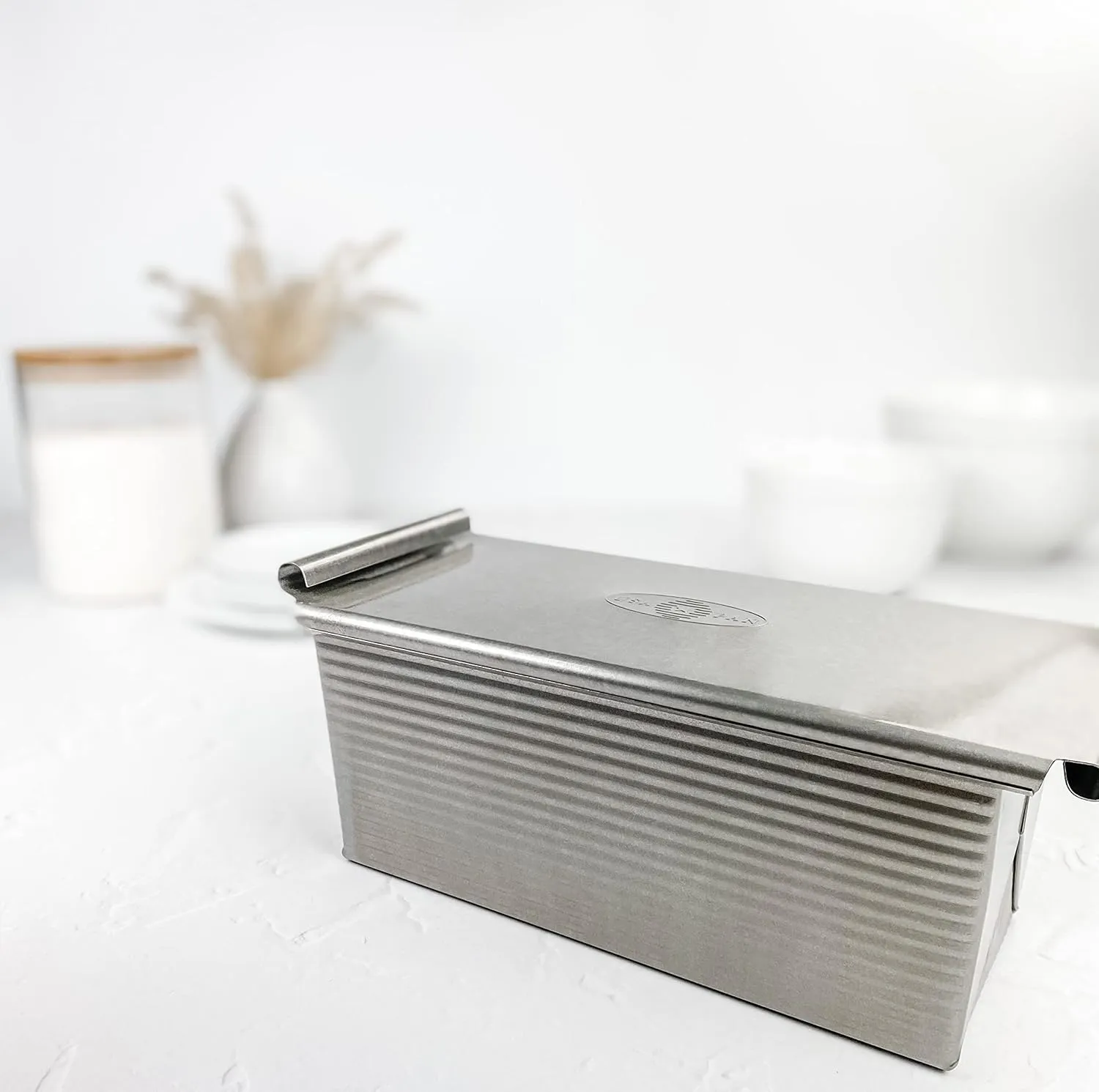 USA Pan Pullman Loaf Pan, 9 x 4 x 4, Aluminized Steel