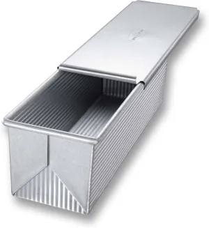 USA Pan Pullman Loaf Pan, 9 x 4 x 4, Aluminized Steel