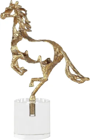 Uttermost 18146 Gallop - Sculpture-14.75 Inches Tall and 14 Inches Wide