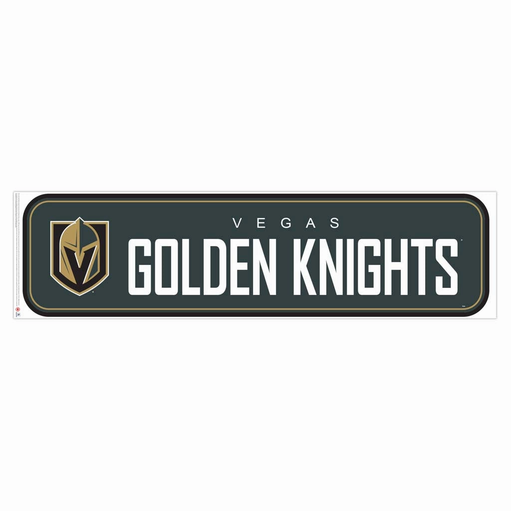 Vegas Golden Knights - 90x23 Team Repositional Wall Decal - Long Design
