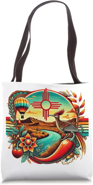 Vibrant Tribute to New Mexico’s Beauty Tote Bag