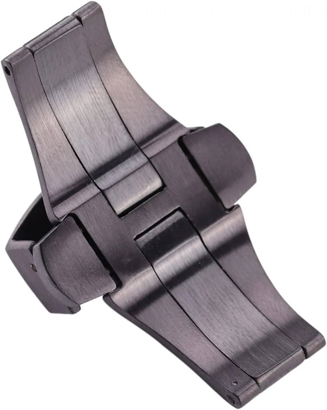 Watch Buckle Accessories 22mm 20mm Fit For Panerai Stainless Steel Double Button Butterfly Clasp Fashion Black Golden Clasp