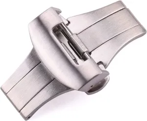 Watch Buckle Accessories 22mm 20mm Fit For Panerai Stainless Steel Double Button Butterfly Clasp Fashion Black Golden Clasp