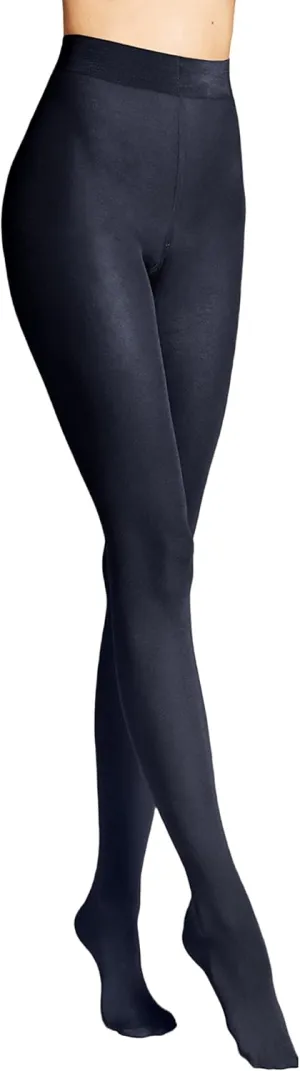 Wolford Pure Shimmer 40 Denier Concealer Tights For Women Soft Feel Flawless Legs Bonded Seams Wide Essential Sheer Hosiery