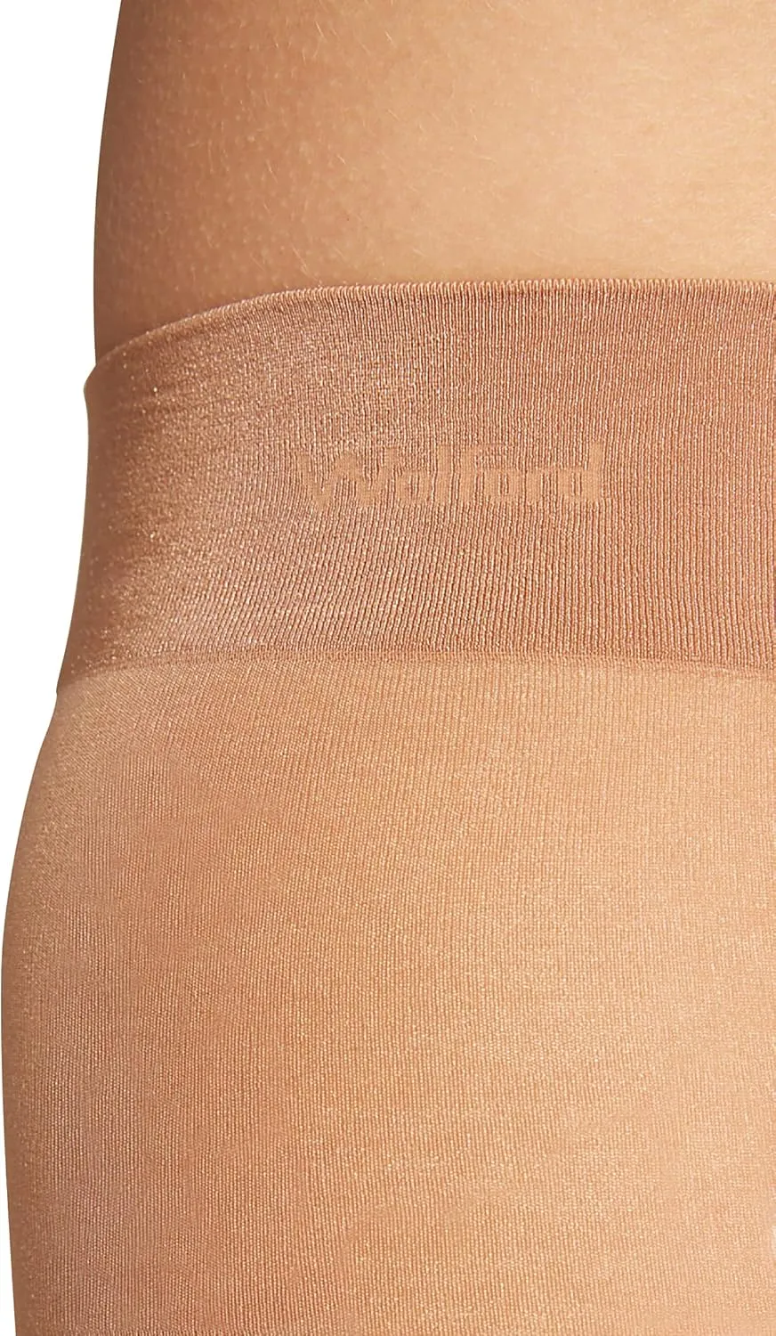 Wolford Pure Shimmer 40 Denier Concealer Tights For Women Soft Feel Flawless Legs Bonded Seams Wide Essential Sheer Hosiery