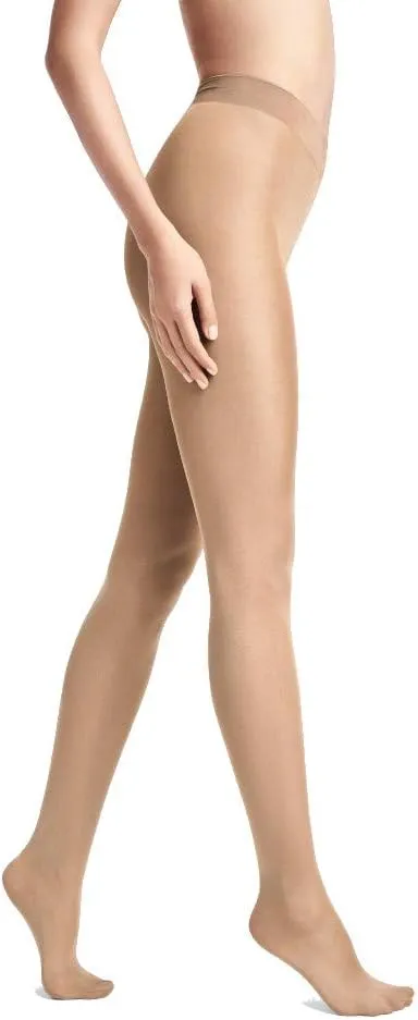 Wolford Pure Shimmer 40 Denier Concealer Tights For Women Soft Feel Flawless Legs Bonded Seams Wide Essential Sheer Hosiery