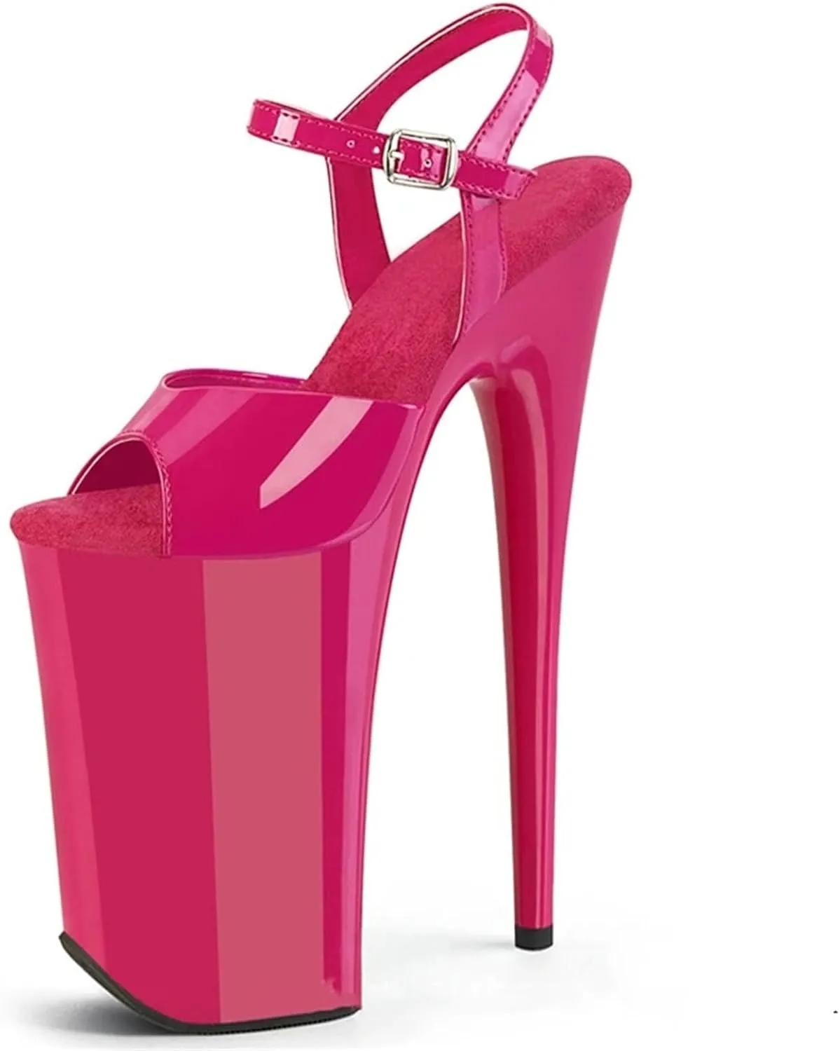Women's 10-Inch Fetish Sandals - 26cm Thin Heels Show Artifact Model Shoes