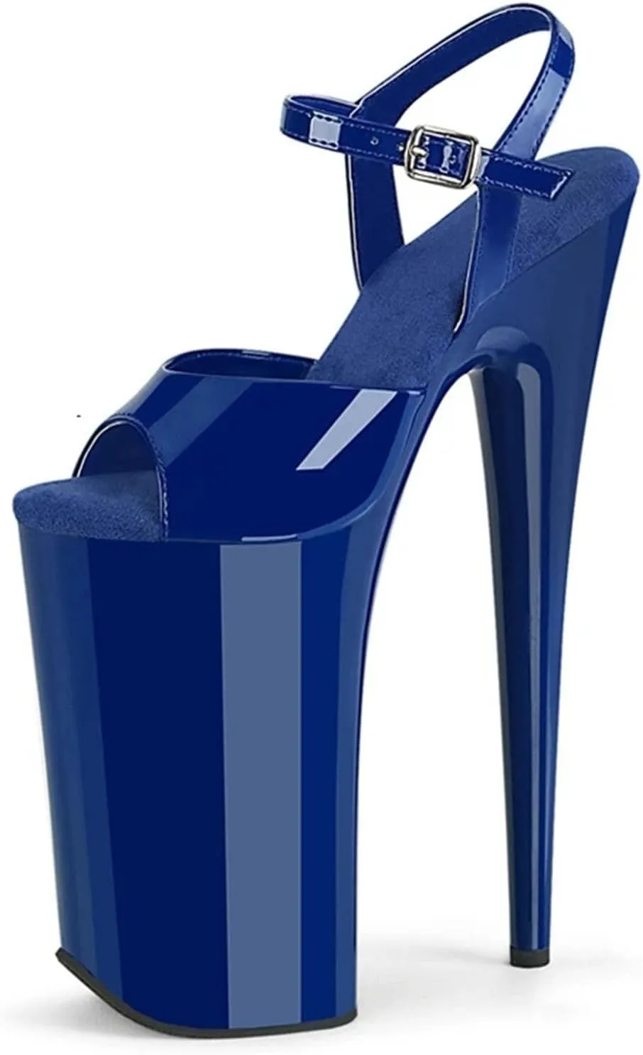 Women's 10-Inch Fetish Sandals - 26cm Thin Heels Show Artifact Model Shoes