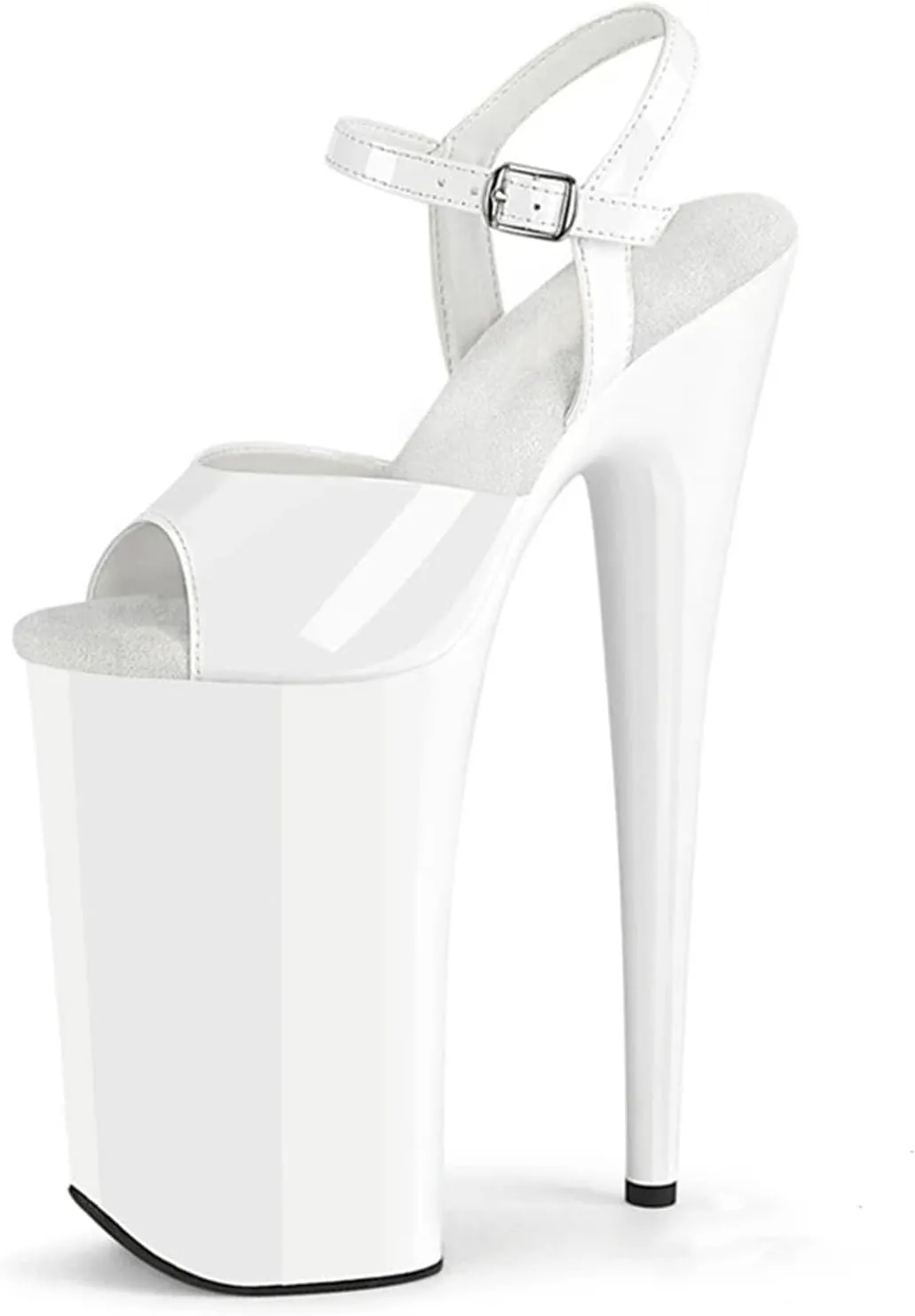 Women's 10-Inch Fetish Sandals - 26cm Thin Heels Show Artifact Model Shoes