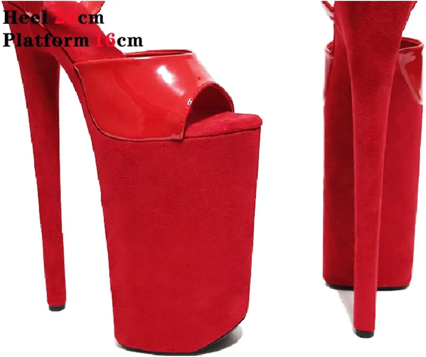 Women's 10-Inch Platform Sandals - Sexy 26cm High Heels for Nightclub & Pole Dance
