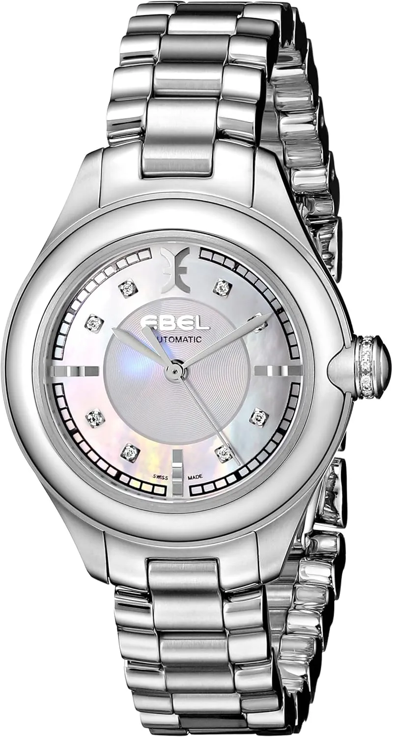 Women's 1216155 Onde Diamond-Accented Stainless Steel Watch
