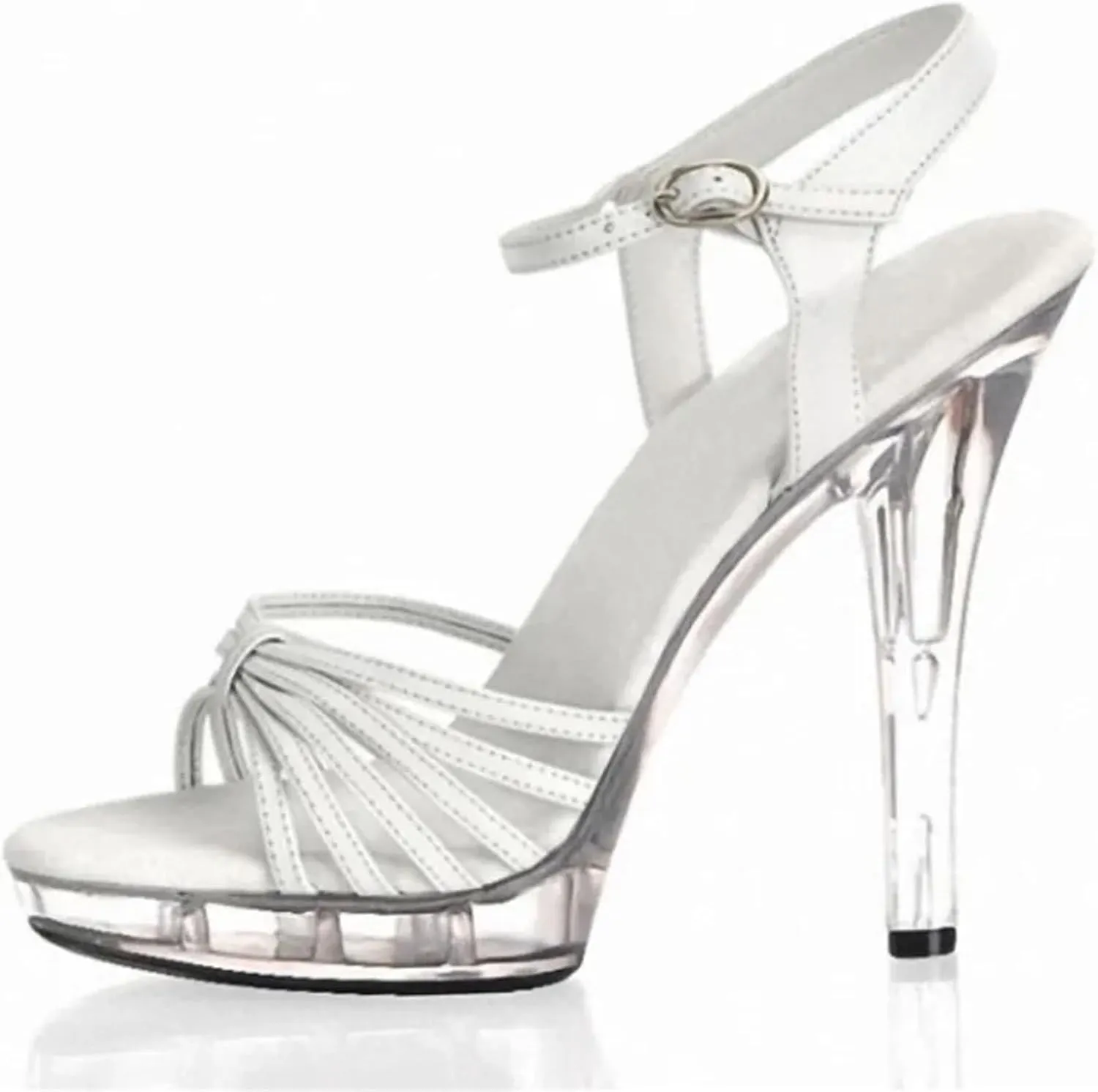 Women's 13cm Peep Toe Sandals - Thin High Heels Wedding Party Shoes