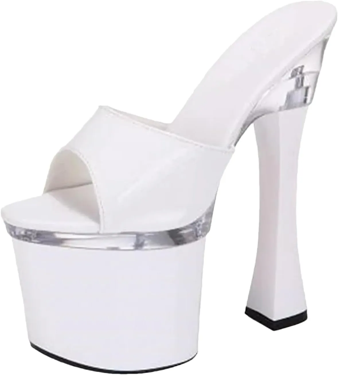 Women's 18cm Platform Flip Flops - Ultra High Thick Heel Sandals