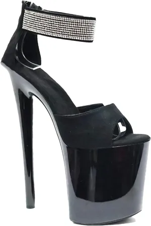 Women's 20cm Platform Sandals - Shine Open Toe Sexy Party Wedding Shoes