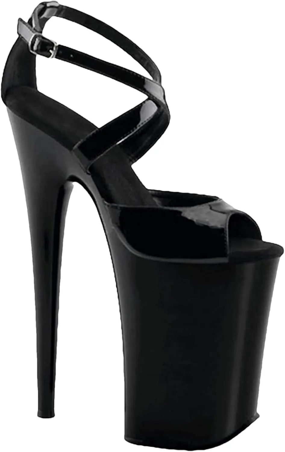 Women's 9-Inch High Heel Sandals - 23cm Thin Heels Show Artifact Model Shoes