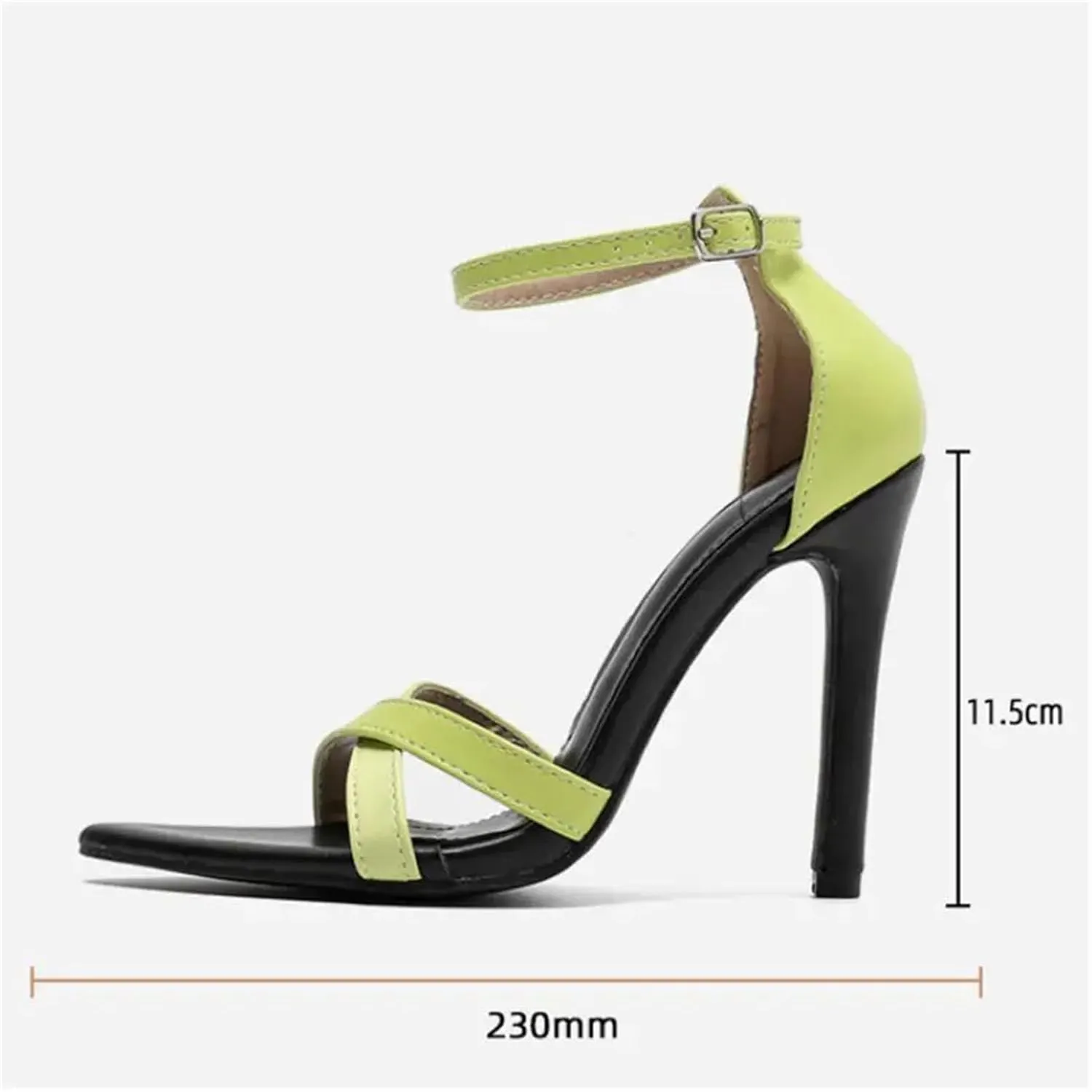 Women's Buckle Strap Sandals - 2025 Street Style Nightclub Heels