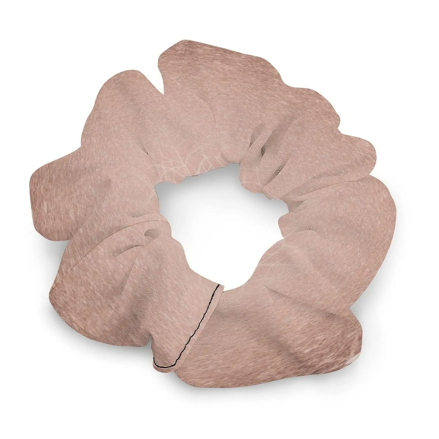 Womens Hair Scrunchies,Blush Rose Gold Print Hair Ties,elastic Hair Bands,cute Ponytail Holder,women Hair Accessories