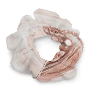 Womens Hair Scrunchies,Blush Rose Gold Print Hair Ties,elastic Hair Bands,cute Ponytail Holder,women Hair Accessories