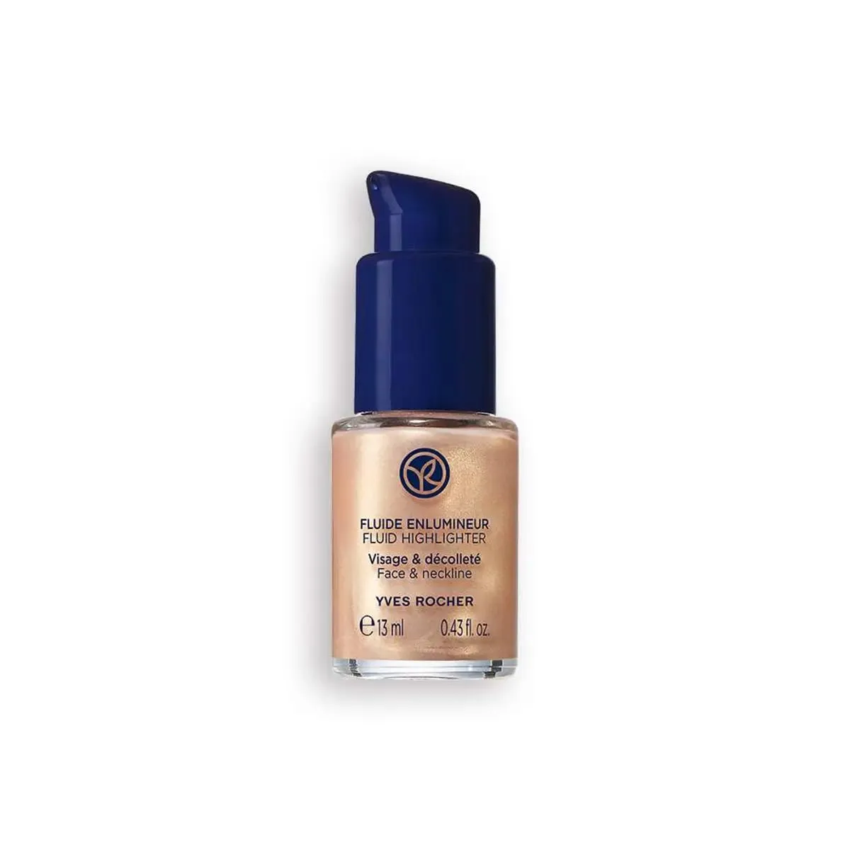 Yves Rocher Fluid Highlighter Liquid Face Natural Makeup Limited Collection Everyday Women Long Lasting Wear 13 ml/ 0.43 fl.oz.