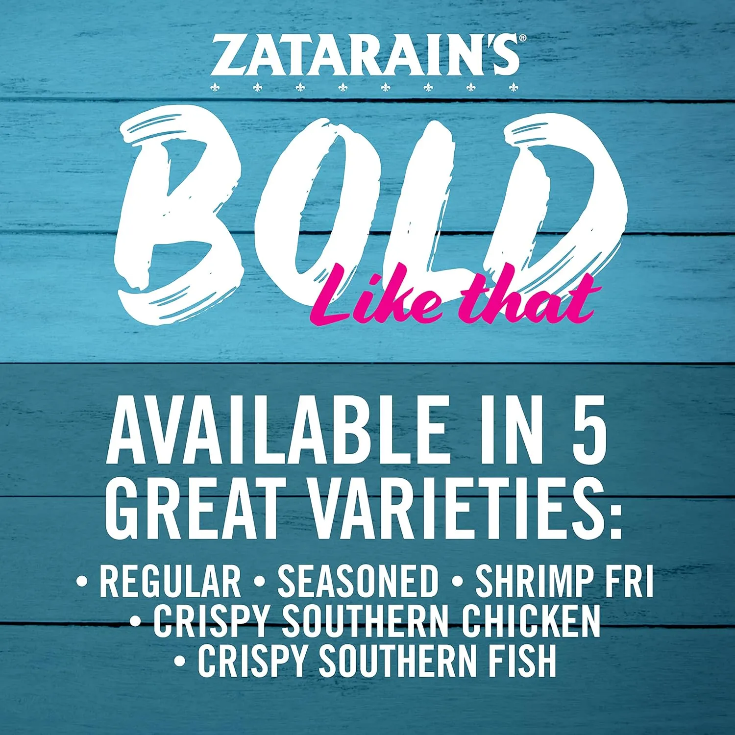 Zatarain's Crispy Southern Style Fish Fri, 25 lb - One 25 Pound Box of Crispy Fish Fry Seasoning Mix, Use as Coating for Seafood for Authentic Flavor and Ultimate Crunchy Texture
