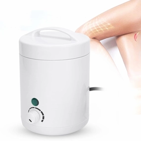 ZJchao Mini Hair Removal Wax Hot Machine, Paraffin Wax Warm Machine with 6 Gears Temperature Adjustment for Men Women, Facial Waxing Pot Warmer Hair Removal (US Plug)